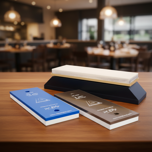 3-Sharpening Stone Set with Nano Stage