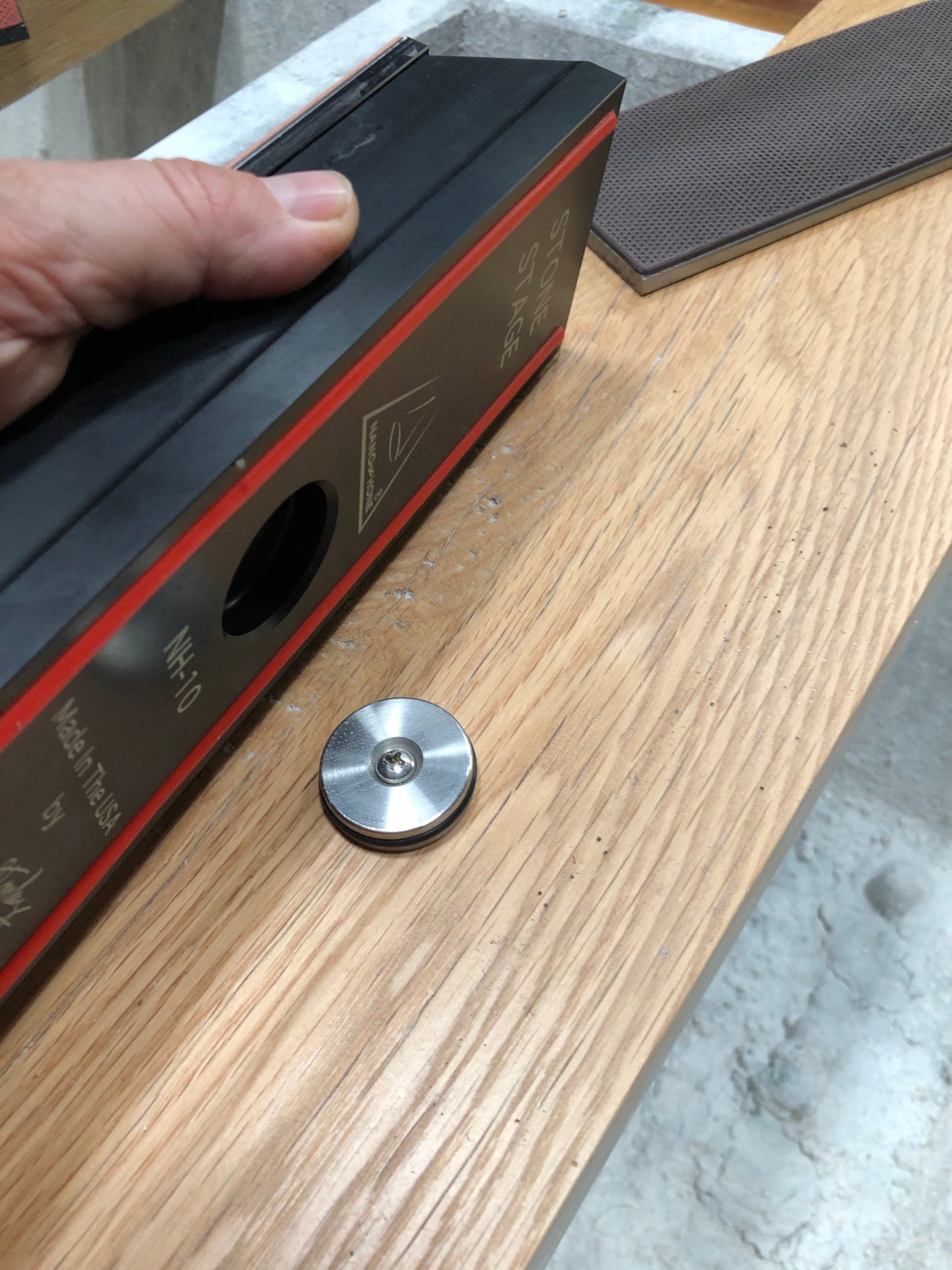 Stage Button with screw and O-ring